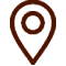 location icon brown