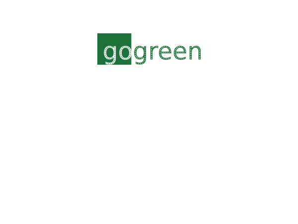 Go green