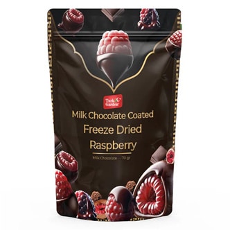 Milk Chocolate Freeze-Dried Raspberry Dragee