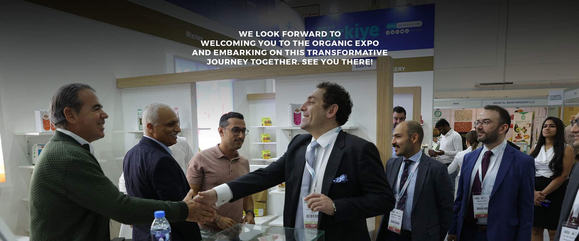 WELCOMING YOU TO THE ORGANIC EXPO